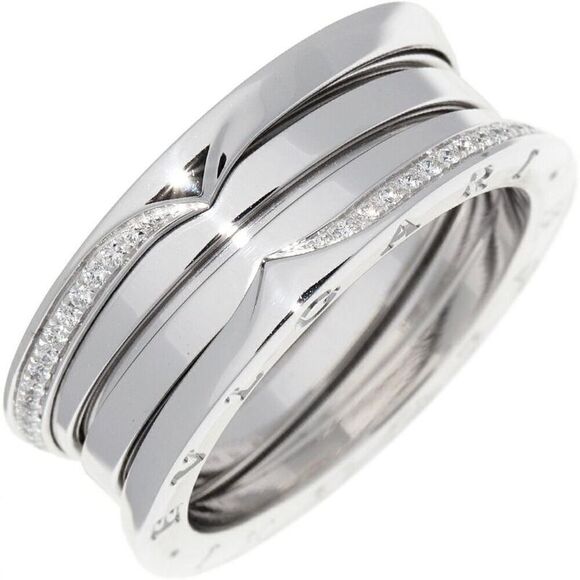 Pre Loved bvlgari Women white | white Rings - Picture 1 of 6